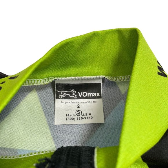 VOmax Sun & Ski Cycling Jersey- Argyle Print- 1/4 Zip- Size Small- EUC - Picture 5 of 8